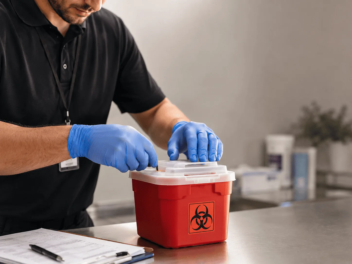 Why choose Sharps Waste Disposal in Linwood, MI